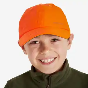 JAGD-SCHIRMMÜTZE 100 KINDER ORANGE Braun|grün|orange