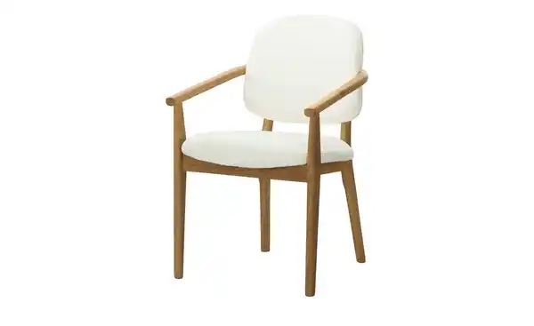 Bild 3 von smart Armlehnstuhl aus Wildeiche massiv Stellan