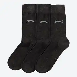 Slazenger Herren-Business-Socken, 3er-Pack, Dark-gray