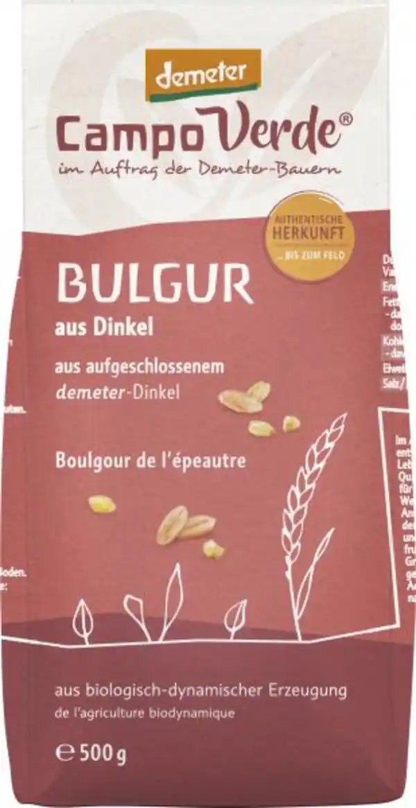 Bild 1 von Campo Verde Demeter Bulgur aus Dinkel