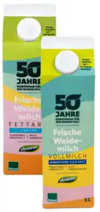 Frische Weidemilch