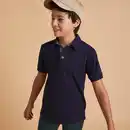 Bild 1 von Reit-Poloshirt kurzarm 140 Jungen marineblau