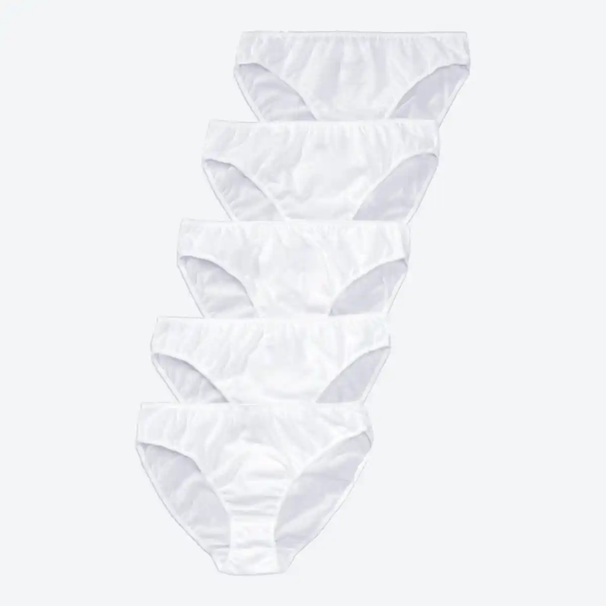 Bild 1 von Damen-Minislip, 5er Pack, White