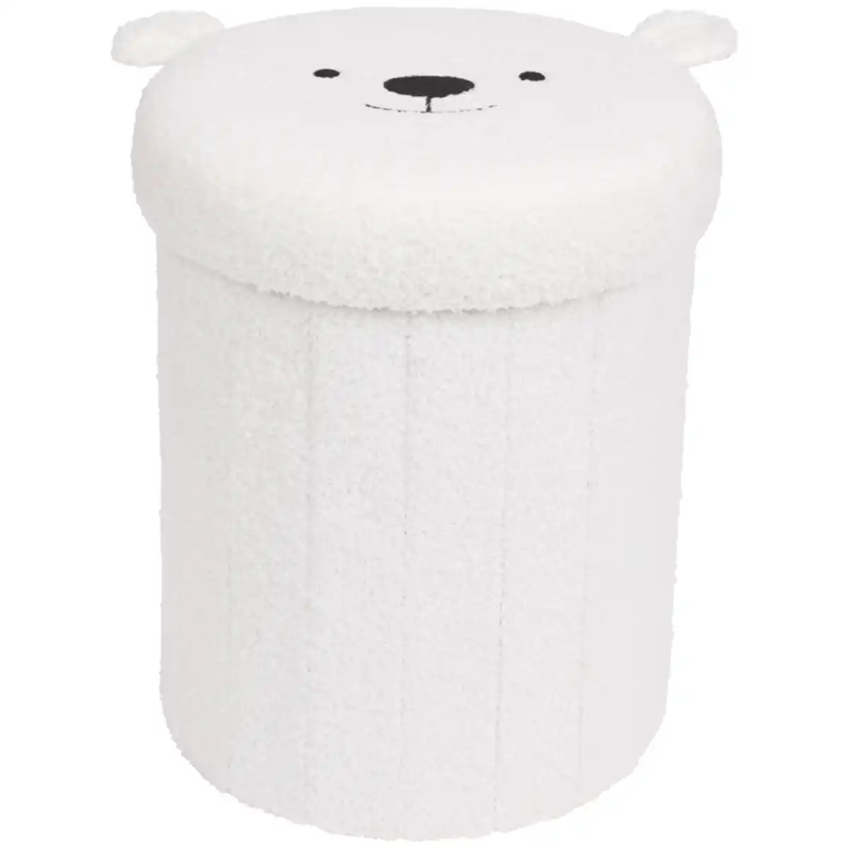 Bild 4 von Faltbarer Aufbewahrungshocker Teddyplüsch