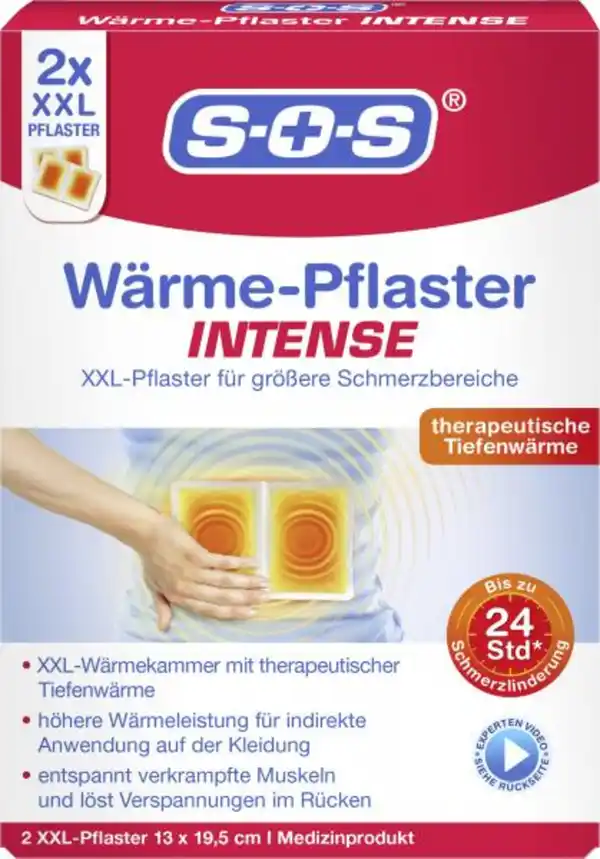 Bild 1 von SOS Wärme-Pflaster Intense XXL-Größe