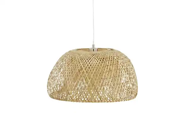 Bild 2 von KHG Pendelleuchte, 1-flammig, Bambus-Schirm
