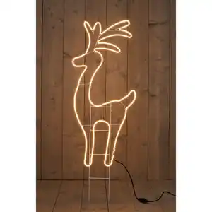 Xxxl Led-Dekoleuchte, Metall, Kunststoff, 115 cm, Dekoration, Weihnachtsdekoration, Weihnachtsbeleuchtung, Weihnachtsbeleuchtung außen