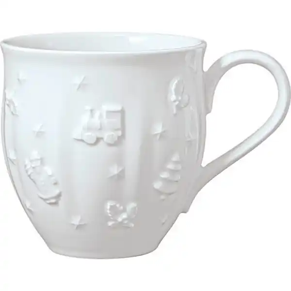 Bild 1 von Villeroy & Boch Kaffeebecher Toys Delight Royal Classic, Weiß, Keramik, Weihnachten, 500 ml, Kaffee & Tee, Tassen, Kaffeebecher