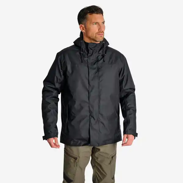 Bild 1 von Regenjacke 100 warm schwarz