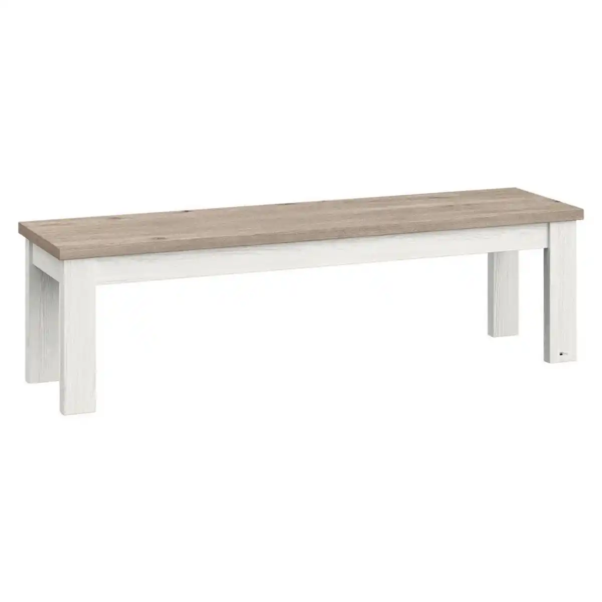 Bild 1 von SetOne by Musterring Sitzbank, Eiche, Weiß, 3-Sitzer, 160x45x43 cm, Esszimmer, Bänke, Sitzbänke