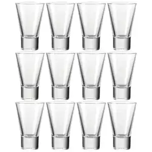 Leonardo Schnaps-Gläserset, Transparent, Glas, 12-teilig, 150 ml, 11 cm, Essen & Trinken, Gläser, Schnapsgläser