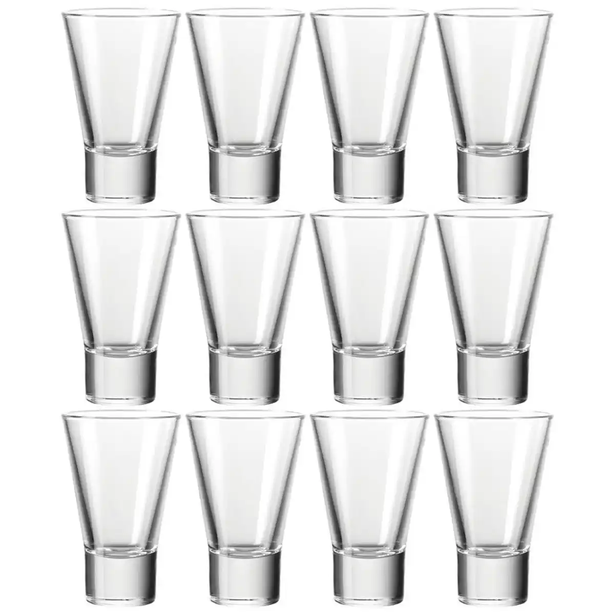 Bild 1 von Leonardo Schnaps-Gläserset, Transparent, Glas, 12-teilig, 150 ml, 11 cm, Essen & Trinken, Gläser, Schnapsgläser