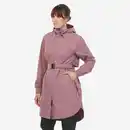 Bild 1 von Regenjacke Damen lang Wandern - Raincut Long violett