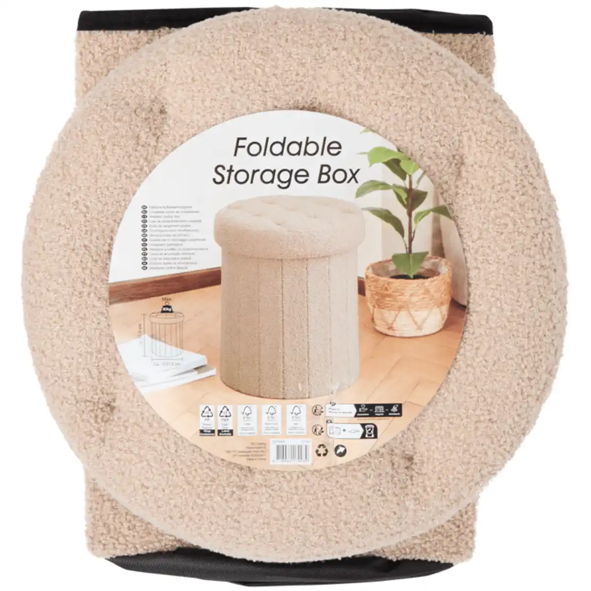 Bild 4 von Faltbarer Aufbewahrungshocker