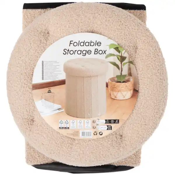 Bild 4 von Faltbarer Aufbewahrungshocker