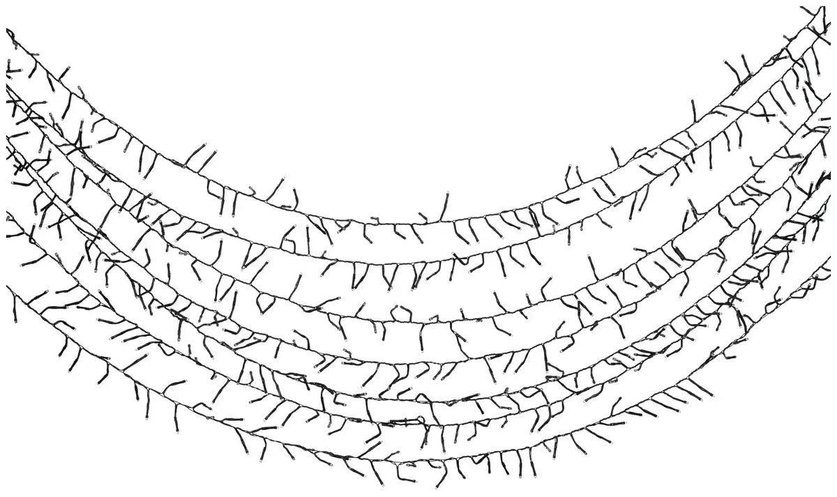 Bild 1 von Lichterkette Meri in Grün, Grün