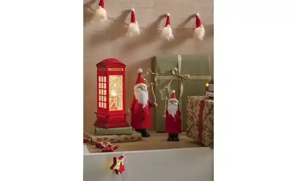 Bild 1 von LED Telefonzelle mit Weihnachtsmann