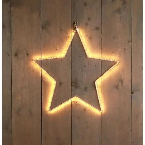 Bild 1 von X-Mas Led-Dekoleuchte, Kunststoff, 55 cm, Dekoration, Weihnachtsdekoration, Weihnachtsbeleuchtung, Weihnachtsbeleuchtung außen