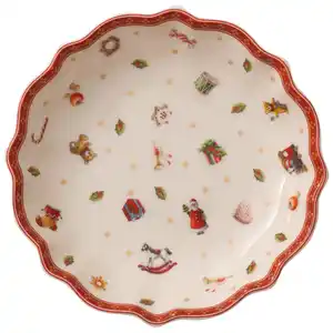 Villeroy & Boch Schale  Toy's Delight, Mehrfarbig, Keramik, Weihnachten, rund, Essen & Trinken, Geschirr, Schalen & Schüsseln, Sonstige Schüsseln