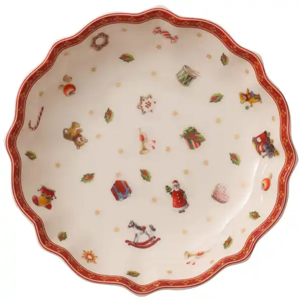 Bild 1 von Villeroy & Boch Schale  Toy's Delight, Mehrfarbig, Keramik, Weihnachten, rund, Essen & Trinken, Geschirr, Schalen & Schüsseln, Sonstige Schüsseln