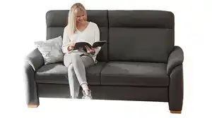 Couchliebe® Einzelsofa 2,5 Sitzer planbar - anthrazit - Premium Version - PENELOPE