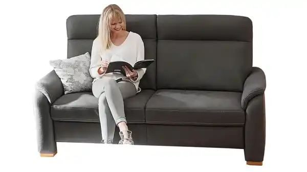 Bild 1 von Couchliebe® Einzelsofa 2,5 Sitzer planbar - anthrazit - Premium Version - PENELOPE