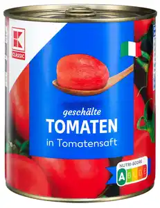 K-CLASSIC Geschälte Tomaten, 800-g-Dose