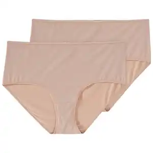 2 Damen Pantys aus Mikrofaser BEIGE