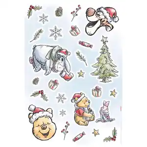 Komar Wandtattoo Winnie Pooh Christmas Disney Winnie Pooh Christmas B/L: ca. 50x70 cm