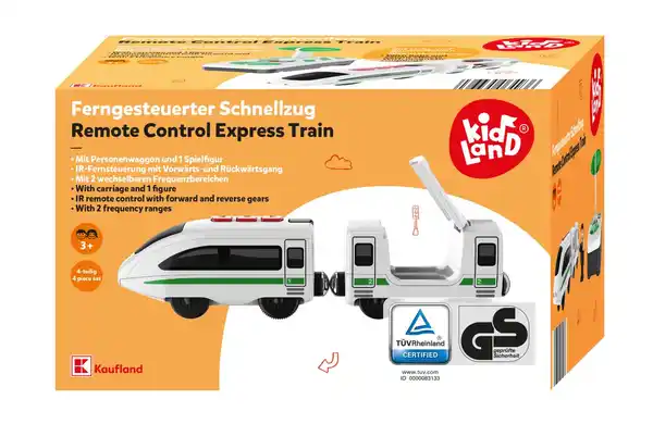 Bild 2 von KIDLAND® Ferngesteuerter Schnellzug, 4-teilig