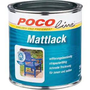 POCOline Acyl Buntlack anthrazit matt ca. 0,25 l