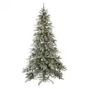 Bild 1 von Evergreen Weihnachtsbaum Fichte Frost grün PVC H/D: ca. 180x116 cm