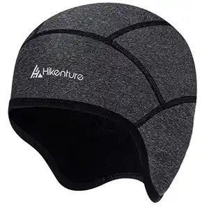 HIKENTURE Wintermütze | Winddichte Fahrrad Mütze Winter | Warm Bike Cap | Helm-Unterziehmütze Herren/Damen für Fahrradhelm Skihelm Kletterhelm | Sport, für Radfahren Skifahren Laufen Outdoor