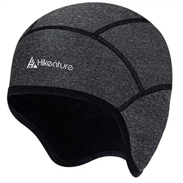 Bild 1 von HIKENTURE Wintermütze | Winddichte Fahrrad Mütze Winter | Warm Bike Cap | Helm-Unterziehmütze Herren/Damen für Fahrradhelm Skihelm Kletterhelm | Sport, für Radfahren Skifahren Laufen Outdoor