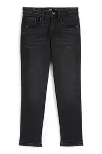 C&A Slim Jeans-Thermojeans-Jog Denim, Grau, Größe: 128