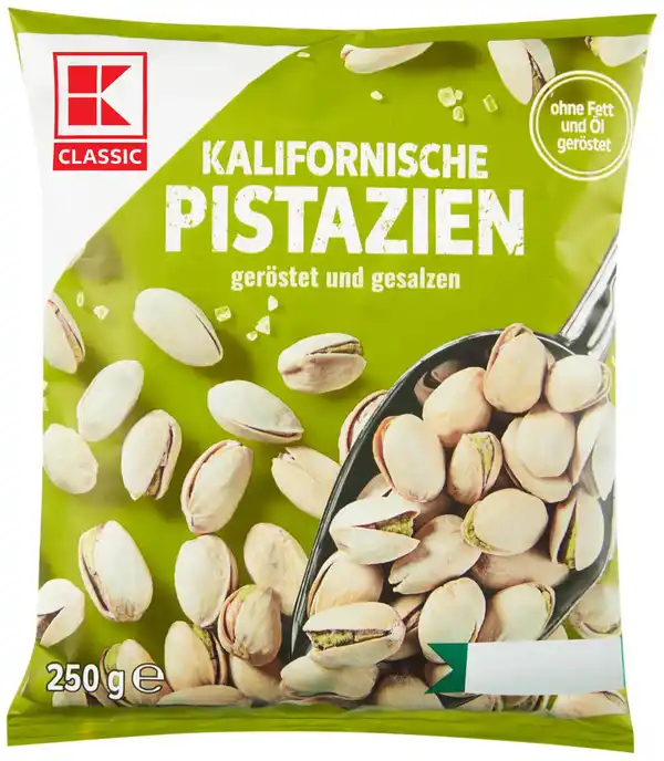 Bild 1 von K-CLASSIC Kaliforn. Pistazien, 250-g-Packg.