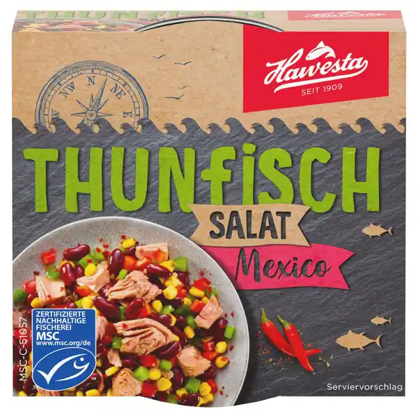 Bild 1 von HAWESTA Thunf. Salat 160 g, Mexik.