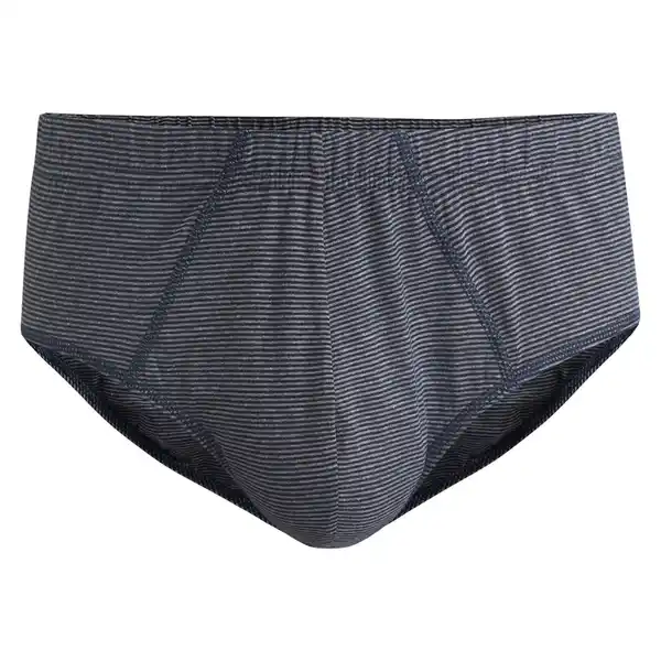 Bild 1 von Herren Slip fein gestreift GRAU