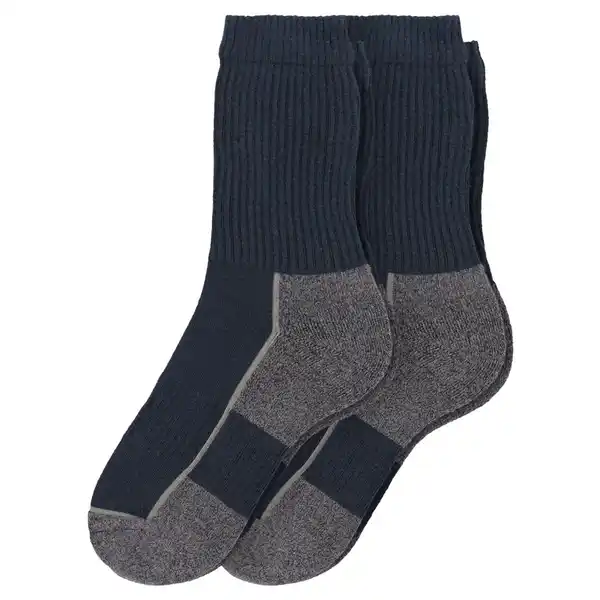 Bild 1 von 2 Paar Herren Trekkingsocken im Set DUNKELBLAU