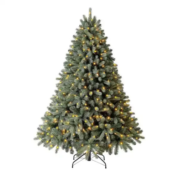 Bild 1 von Evergreen Weihnachtsbaum Vermont Fichte grün PVC H/D: ca. 180x129 cm