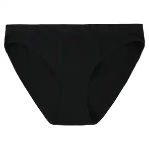 Damen Seamless-Slip aus Mikrofaser SCHWARZ