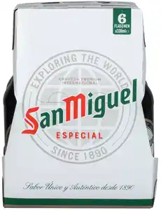 SAN MIGUEL Especial, Packg. 6 x 0,33-l-Fl.