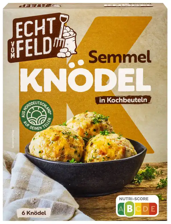 Bild 1 von ECHT VOM FELD Semmelknödel, 6 St. = 200-g-Packg.