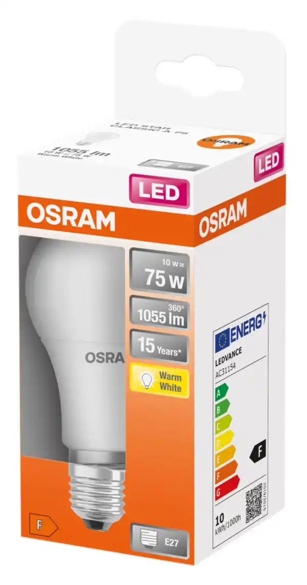 Bild 1 von OSRAM LED-Birne E27 matt