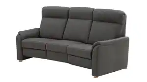 Couchliebe® Einzelsofa 3-Sitzer planbar - anthrazit - Basis Version - PENELOPE