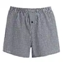 Bild 1 von Herren Boxershorts mit Karo-Muster SCHWARZ / WEISS