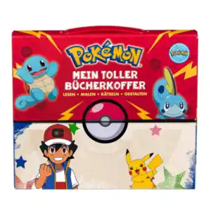 Bücherkoffer für Kinder Pokémon