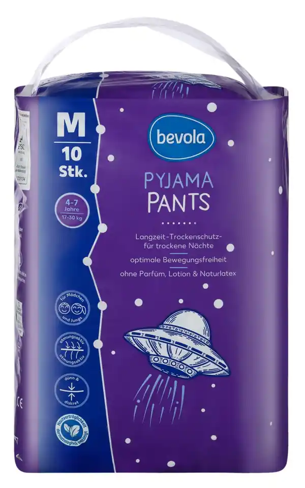 Bild 1 von BEVOLA® Pyjama-Pants, 10-St.-Packg.