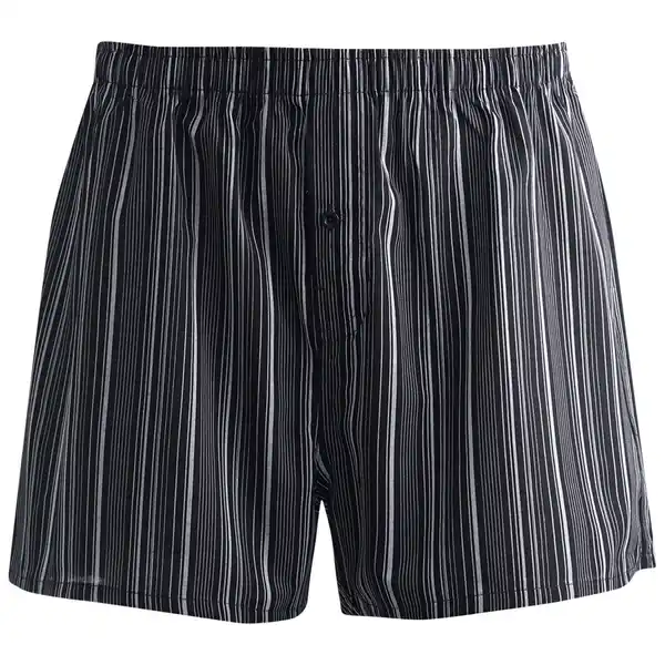 Bild 1 von Herren Boxershorts mit Streifen SCHWARZ