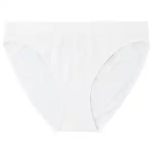 Damen Seamless-Slip aus Mikrofaser WEISS